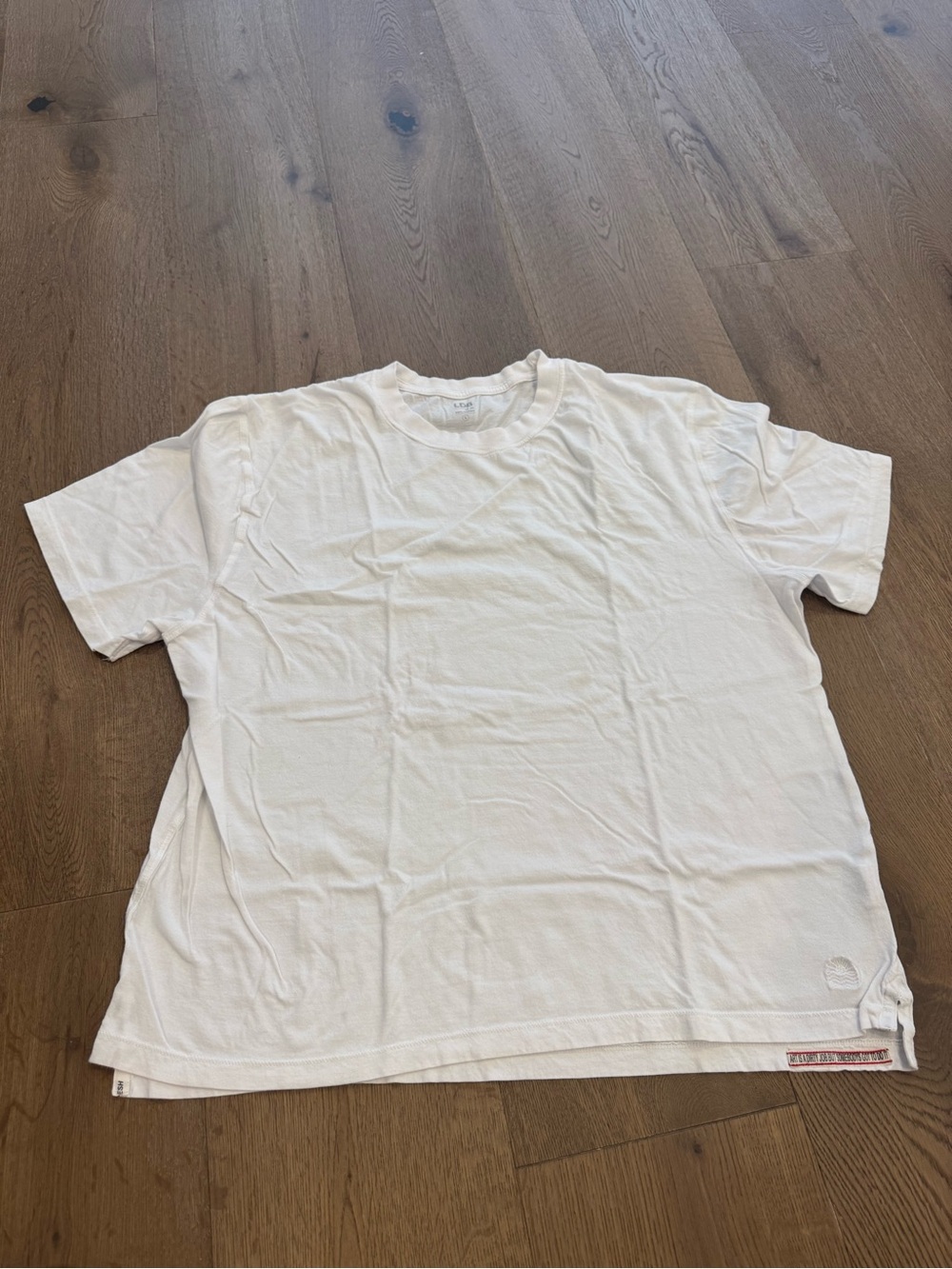 Men's White Short Sleeve Crew T-Shirt